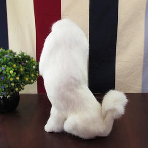 <span class=keywords><strong>Poodle</strong></span> de pelo largo para <span class=keywords><strong>cachorro</strong></span>, simulación de perro <span class=keywords><strong>blanco</strong></span>, aspecto Real, fabricación China - Product Image 2