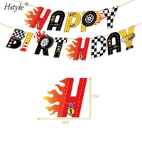 Kinder Jungen Geburtstag Versorgung Kuchen Cupcake Dekoration Hot Wheels Geburtstag Theme Party Rennwagen frohe Geburtstag Party SET4121