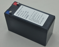 Baterai Lithium LFP dengan Indikator Bahan Bakar LED 6V 6.4V 5Ah 6Ah 10Ah 12Ah 14Ah Lifepo4 Tenaga Surya untuk Pagar Bertenaga Baterai