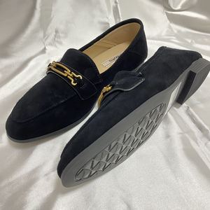 Mocassins plats pour femmes en cuir d'agneau véritable 100% suède, chaussures formelles de bureau, faible MOQ, personnalisation du logo, fabrication en usine - Product Image 2