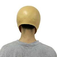 Masque de tête d'alien pour cosplay, masque intégral effrayant en latex UFO, casque pour Halloween, Noël, fête costumée, accessoires de déguisement