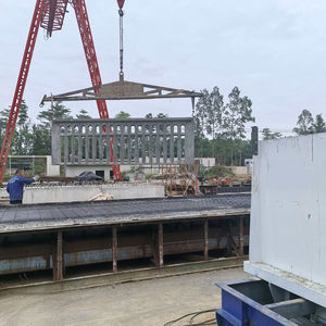 Nouveau type de moule pour panneau de clôture en béton préfabriqué assemblé automatiquement par PLC, haute efficacité, longueur réglable - Product Image 5