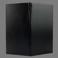 Porte-cartes en cuir de Restaurant, présentateur de contrôle Led Rechargeable