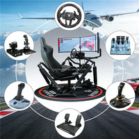 Simulador de Vuelo 9D VR con Cabina de Metal para Parques de Aventuras y Uso Interior/Exterior