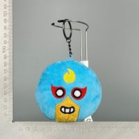 Nouveau produit : Porte-clés pendentif Spike, jouet en peluche super doux avec rembourrage en coton PP pour machines à griffes