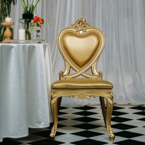 Francés antiguo Hotel banquete resina plástica evento comedor oro <span class=keywords><strong>Luis</strong></span> silla con cojín de vinilo - Product Image 5