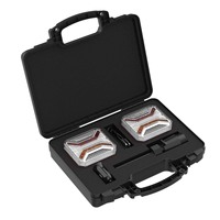 Kit de feux arrière de camion sans fil magnétique rechargeable pour les États-Unis et l'Europe, feux arrière étanches, feux de signalisation LED pour camion remorque