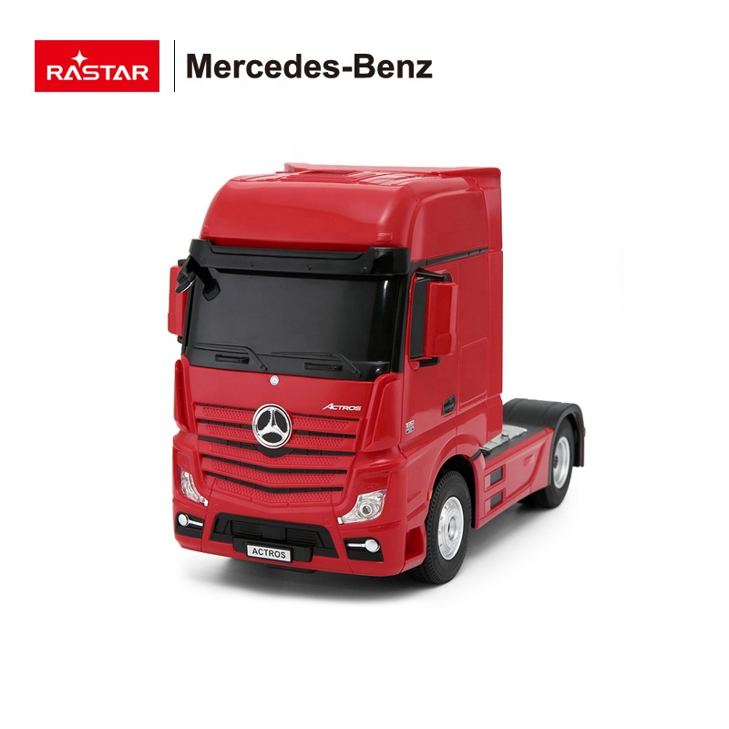 Mercedes-Benz Actros ラジコン トレーラー Rastar 1:26 Mercedes-Benz Actros RC Truck with Trailer - Electric