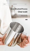 Bouilloire à café à bec long en acier inoxydable 304, style minimaliste moderne, avec couvercle épaissi, pour café à bec fin, transfrontalière