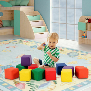 Blocs de construction en mousse souple pour enfants, jouets à empiler pour bébés en bas âge - Product Image 5