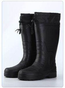 Trắng môi trường thực phẩm khởi động tùy chỉnh bán buôn dầu bằng chứng axit và kiềm kháng lớp phủ chống trượt sản xuất thực phẩm đầu bếp công nhân EVA khởi động - Product Image 3