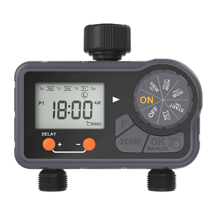 Temporizador <span class=keywords><strong>de</strong></span> Riego Digital LCD Inteligente Vertak con 2 Salidas, Controlador <span class=keywords><strong>de</strong></span> Riego Automático <span class=keywords><strong>de</strong></span> Doble Salida - Product Image 1