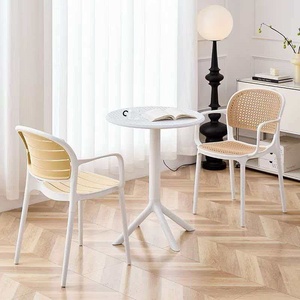 Sedie Impilabili Moderne di Alta Qualità per Ristoranti Fast Food, Sedie da Giardino e Cucina Ecologiche e <span class=keywords><strong>Portatili</strong></span> - Product Image 3