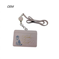 Porte-cartes personnalisés en PU pour événements, badges d'identification, cadeaux promotionnels en gros pour OEM