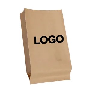 Sacos de papel pequenos, médios e grandes, sacos de papel para compras, sacos de papel para assados de alimentos, sacos de papel para grandes e pequenos, tamanhos Brown