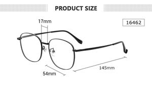 إطارات النظارات المعدنية المرنة فائقة الخفة من سبيكة معدنية مريحة تناسب إطارات للرجال والنساء - Product Image 4