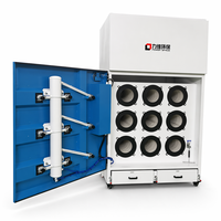 Nouveau système de filtration d'air à haute efficacité avec filtre HEPA, collecteur de poussière et extracteur de fumée, efficacité de 99,99 %, moteur 15 kW, 10 m³/h