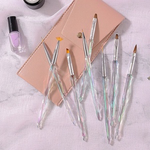 ชุดแปรงเพ้นท์เล็บอะคริลิคยูวีเจลสไตล์ญี่ปุ่น ชุดอุปกรณ์<span class=keywords><strong>วาด</strong></span>เส้นแบบกำหนดเอง เครื่องมือเพ้นท์ไล่สี ผสมสี ลายดอก<span class=keywords><strong>เบญจมาศ</strong></span> - Product Image 3