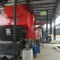 Boiler Biomassa 2t Boiler Uap Kayu Bakar Mini Vertikal Boiler Pembakaran Kayu Biomassa