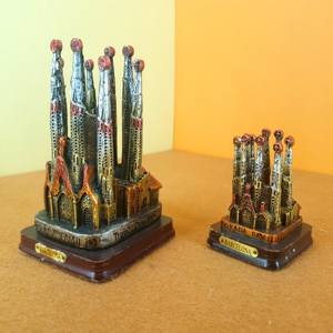 Witt 3D Vende Edificio Sagrada Familia <span class=keywords><strong>Barcelona</strong></span> Catedral Modelo Manor <span class=keywords><strong>Turismo</strong></span> Recuerdos Resina Castillo Edificio Artístico - Product Image 5