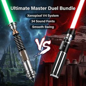 Sabres laser LGTsabers, meilleur cadeau, <span class=keywords><strong>sabre</strong></span> laser à poignée métallique, sabres LED, cadeau de Noël pour les fans et les collectionneurs, Darth Vader ou LUKE SABER - Product Image 1