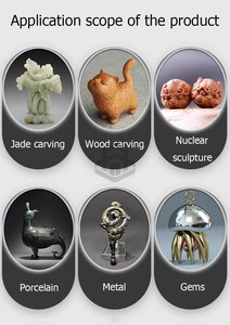 <strong>High</strong> Torque Great Strength Handheld Brushless Wood <strong>Router</strong> for Stone <strong>Cutting</strong> Crystal 3D Jewelry Carving Hand Crafting - Product Image 4