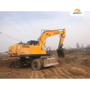Excavatrice sur pneus HYUNDAI210W-7 d'origine coréenne de haute qualité, excavatrice sur pneus économique et de haute qualité HUNDAI210W-9 150W-9 225W-9 - Product Image 1