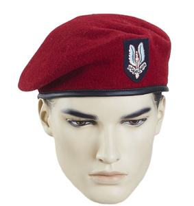 All'ingrosso 100% di pura lana all'aperto distintivo tattico berretti alla moda attrezzature di difesa personale di alta qualità - Product Image 2