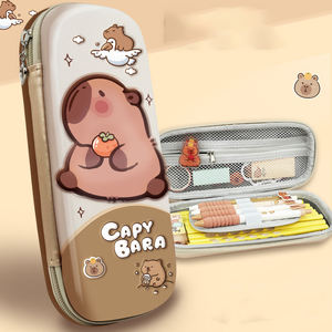 กระเป๋าดินสอสำหรับเด็กนักเรียนชายหญิงคาปิบาร่าแพนด้า3D สั่งได้มากน่ารัก - Product Image 2