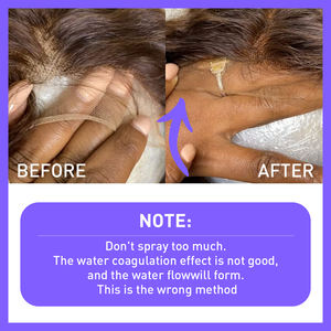 วิกผมลูกไม้สีสเปรย์กันน้ำด้านหน้าสำหรับวิกผมฉลากส่วนตัว - Product Image 3