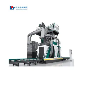 QH69 roller conveyor Shot Blasting Machine for steel sheet steel profile steel Beam metal surface treatment