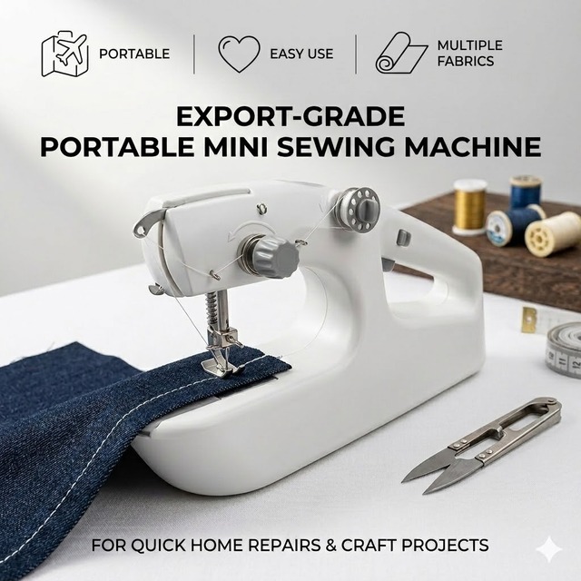 Needlework Mini Handheld Sewing Machine Portable Electric Maquina De Coser Sewing Machine for Clothes Wholesale Needlework