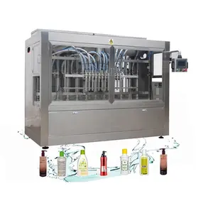 Npack Automatic Piston Pump 10-5000ml Shampoo Lotion Liquid Detergent Soap Filling And Sealing Machine With CE And ISO