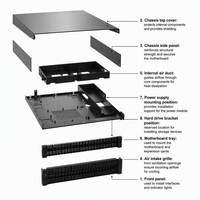 Boîtier d'extension Lenovo ThinkSystem DE600S Gen2 4U60 LFF SAS 3 12 Gb/s pour rangement en rack