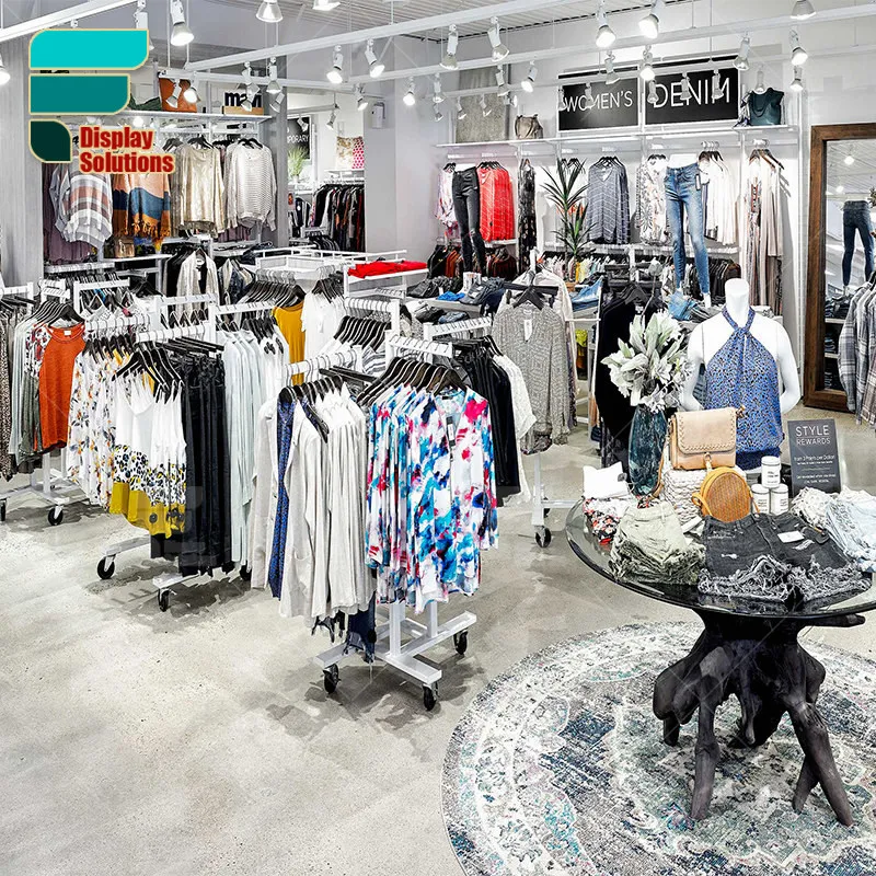 Hot Sale Fashion Clothing Store Decoration Women'S Shop Design