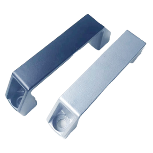Industrial 90/120/180mm Aluminum <strong>Door</strong> Handle Square Silver/Black Handle for Outdoor Aluminum Profile Frame for Cabinet Kitchen - Product Image 2