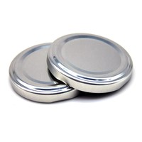 Fourniture directe usine – Bouchons à vis en fer blanc de qualité alimentaire, imprimés sur mesure, 5 ml, 66 mm, avec couvercles à vis, anti-fuite et sécurité enfant