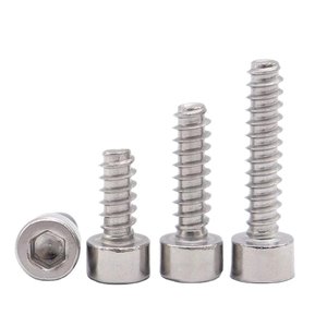Vis autotaraudeuses hexagonales en acier inoxydable de 6 mm en gros, en stock, pour la fabrication de tôles - Product Image 1