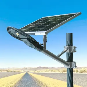4m kutup 80w hepsi iki güneş sokak lambası led sokak lambası fotovoltaik panel