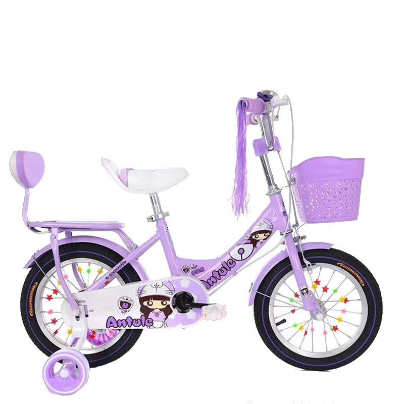 Детский велосипед с высокой стальной рамой для девочек 12 14 16 18 дюймов, детский велосипед, новая модель, уникальный детский велосипед, детский велосипед для девочек