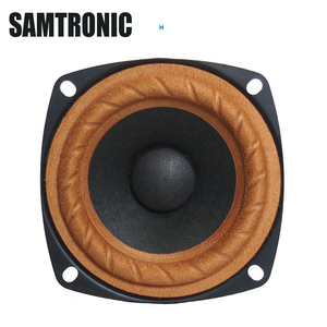 1 PCS/LOT Audio Labs 3 ''Full Range Frequency Speaker 3 Inch Unit Tweeter Medium Bass Effect DIY Yellow <span class=keywords><strong>Membrane</strong></span> Diaphragm - Product Image 3