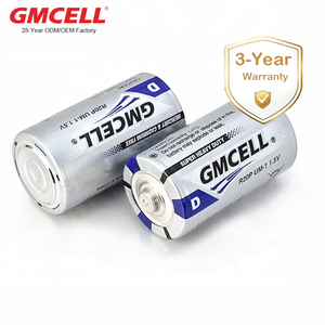 แบตเตอรี่ขนาด D 1.5V รุ่น R20P ซิงค์คาร์บอน แบตเตอรี่แห้งแบบใช้งานหนัก สำหรับไฟฉาย ขายส่ง - Product Image 1