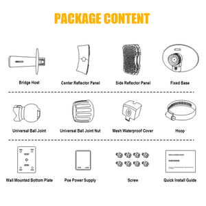 Mới không dây Wifi Repeater ngoài trời Parabol Wifi 5.8G 300Mbps PoE cung cấp điện IP65 điểm đến điểm cầu không dây - Product Image 6