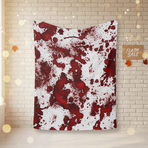 Manta de Forro Polar con Estampado Personalizado por Sublimación, Regalos de Halloween, Película de Terror, Decoración para Fiestas, Mansión, Casa Embrujada, Accesorios de Escenario, Fondo - Product Image 1