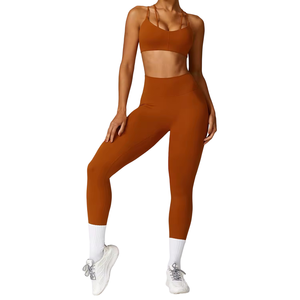 ชุดเลกกิ้งใส่เล่นโยคะสำหรับผู้หญิงชุดเล่นฟิตเนสพิมพ์ลายได้ตามต้องการ - Product Image 2