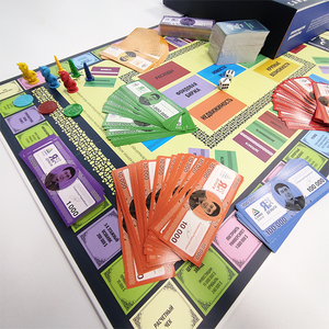 Jeu de société de pion en bois multifonctionnel de fête de famille Sweet Adventures - Product Image 5