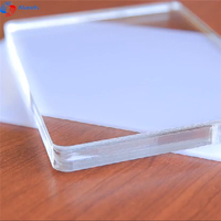 Panneau en acrylique transparent de grande taille, plaque en plastique PMMA transparente pour la décoration de vitrine de magasin