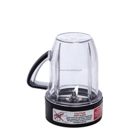 NBM-U0272 NutriBullets 1700W Rx 30 Oz Tasse courte avec anneau à lèvres, noir