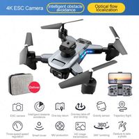 Meilleurs drones télécommandés avec mode sans tête et temps de vol de 15 minutes, mini drone avec caméra 4K, mode sans tête, drones télécommandés
