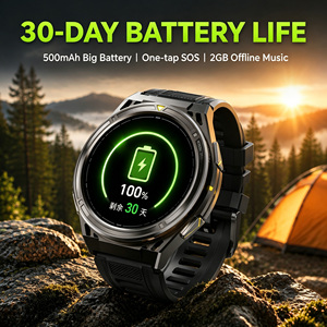 Montre connectée Android iOS avec moniteur de fréquence cardiaque, étanche, pour le sport en plein air, suivi du <span class=keywords><strong>cycle</strong></span> <span class=keywords><strong>menstruel</strong></span>, du sommeil et de la forme physique, avec GPS - Product Image 5